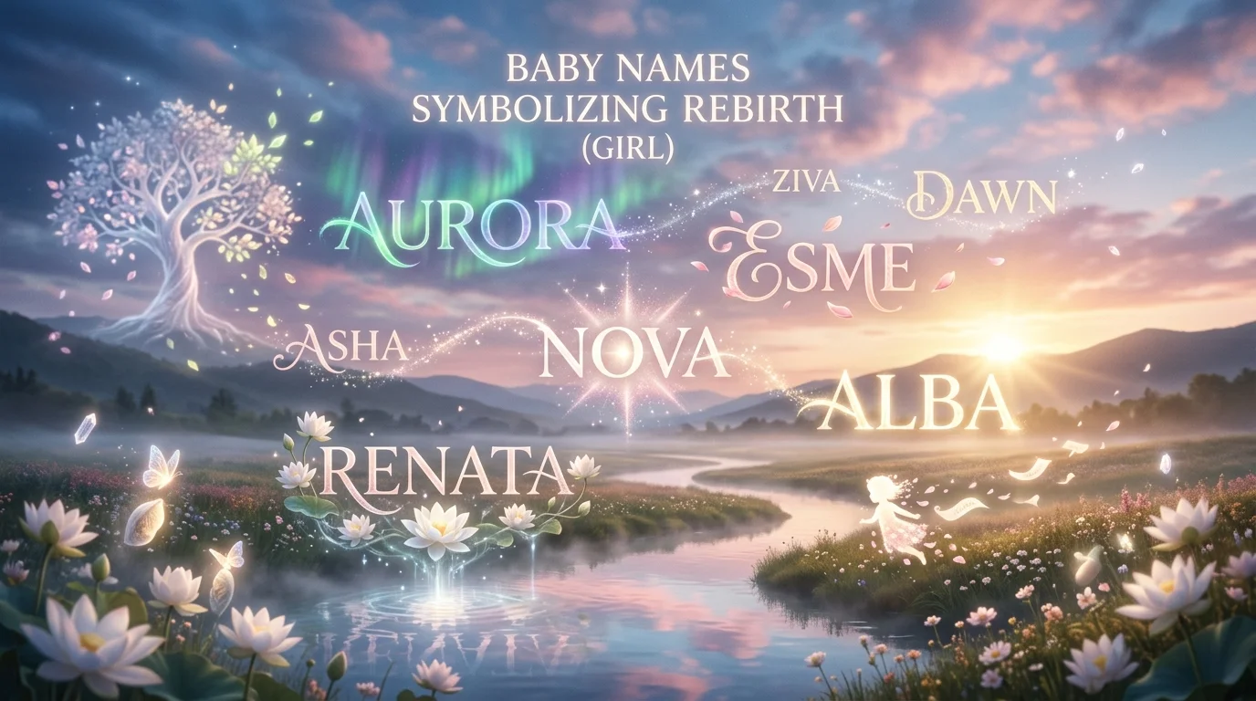 Baby Names Symbolizing Rebirth (Girl)