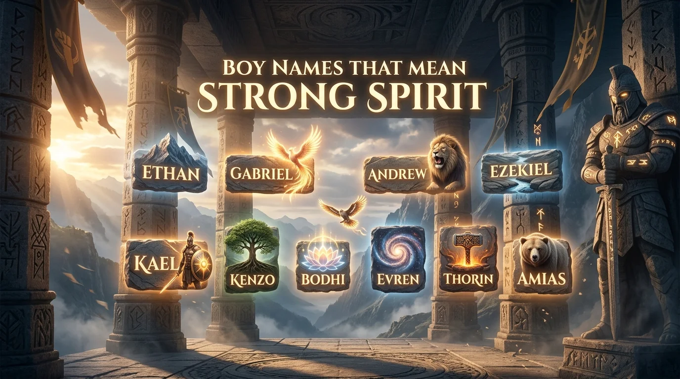Boy Names That Mean Strong Spirit