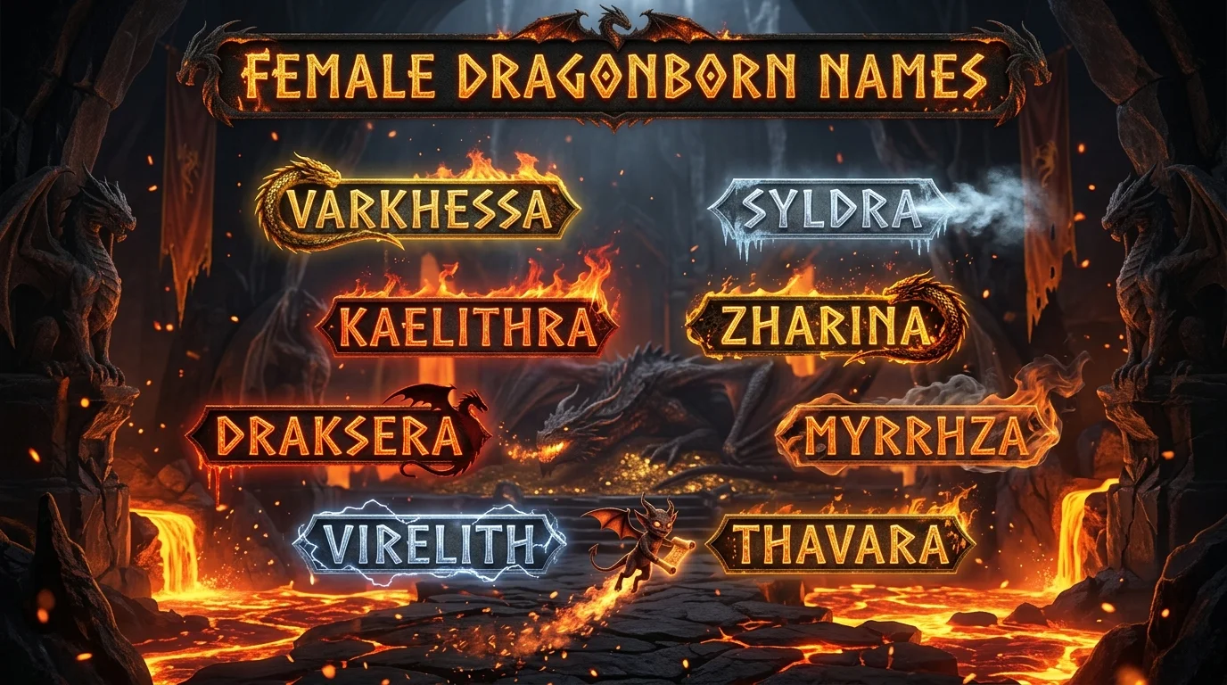 Dragonborn Names Female
