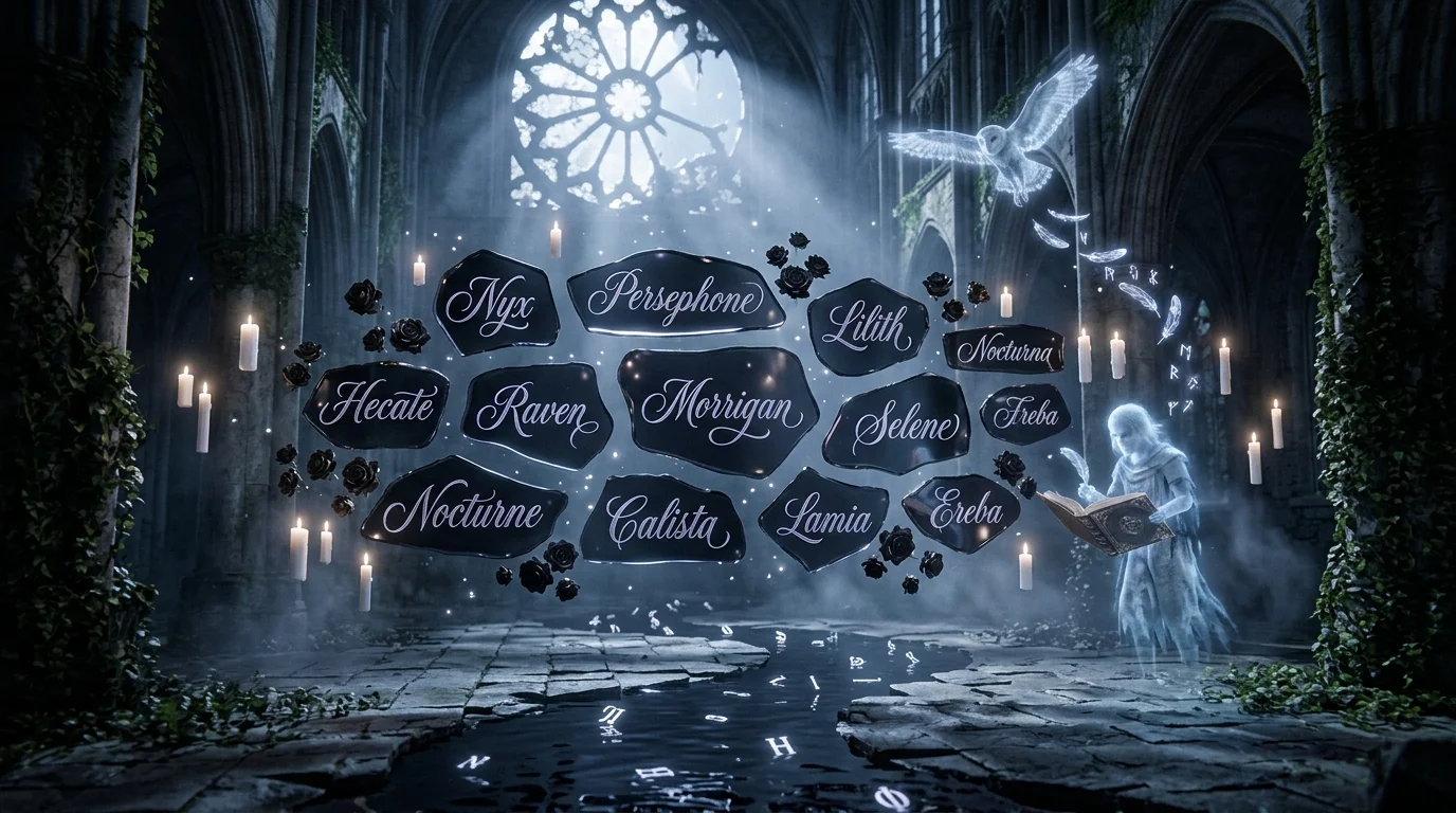 Girl Names That Mean Darkness, Death & Underworld Themes