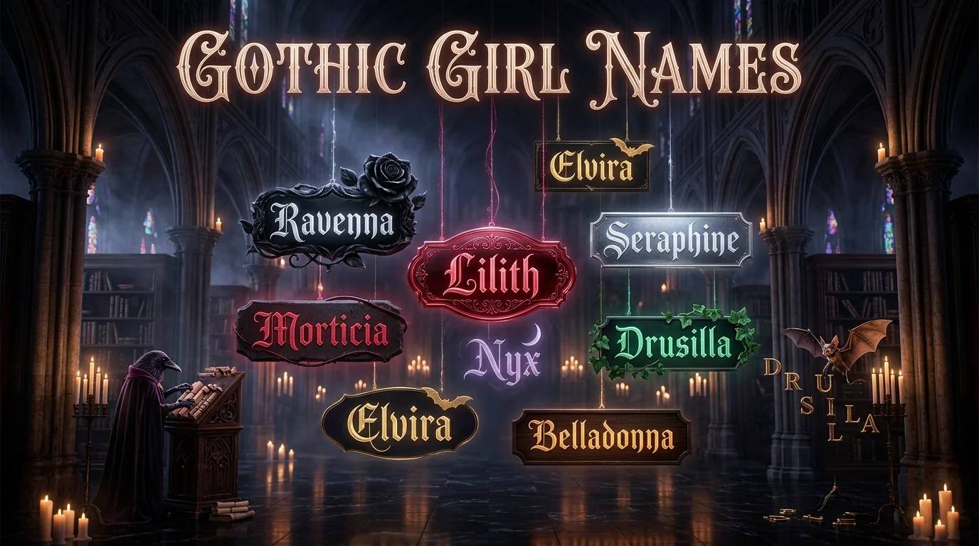 Gothic Names Girl