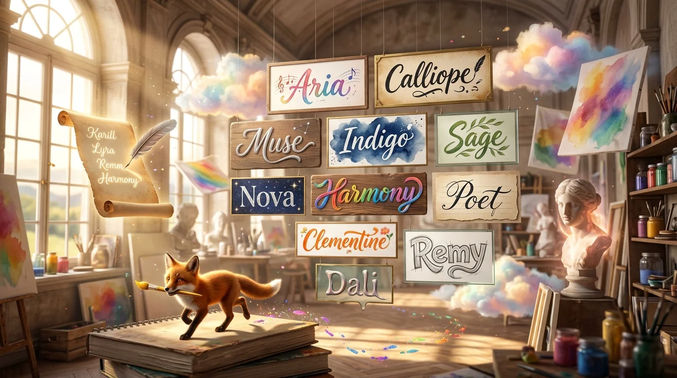Names Related to Art and Creativity (With Meanings)