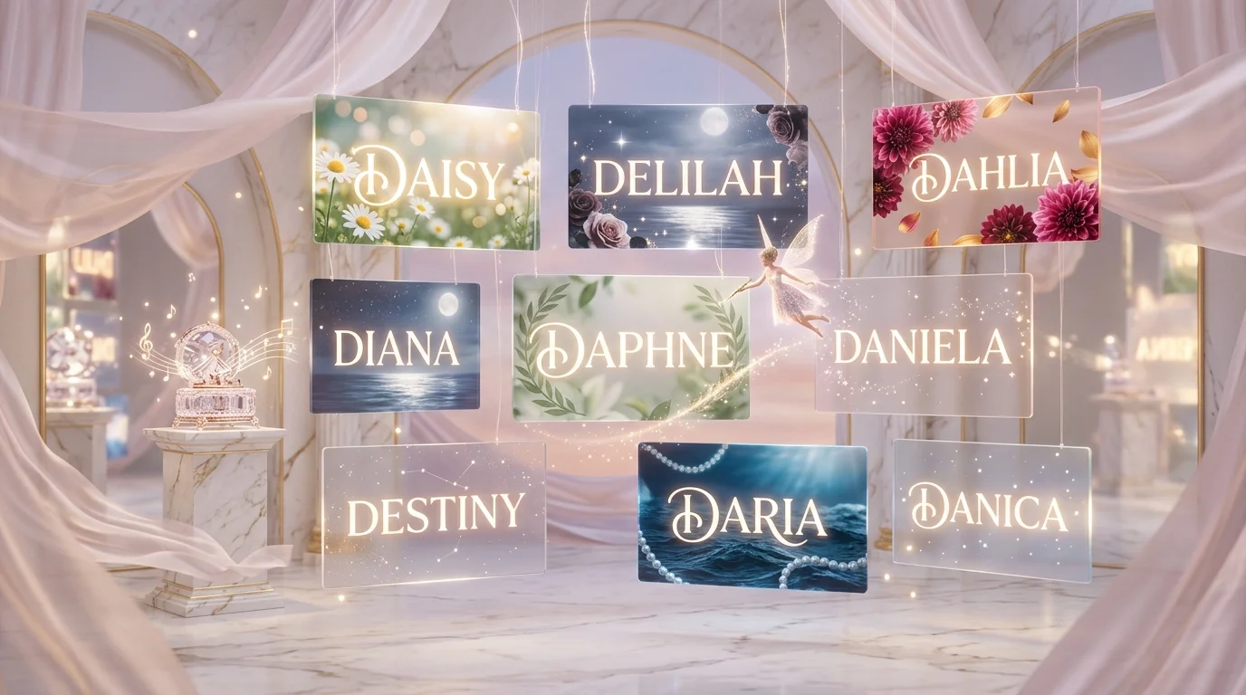 Names That Start With D Girl