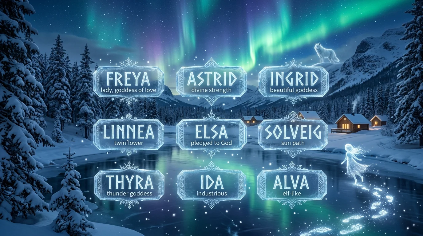 Nordic Names Girl with Meaning