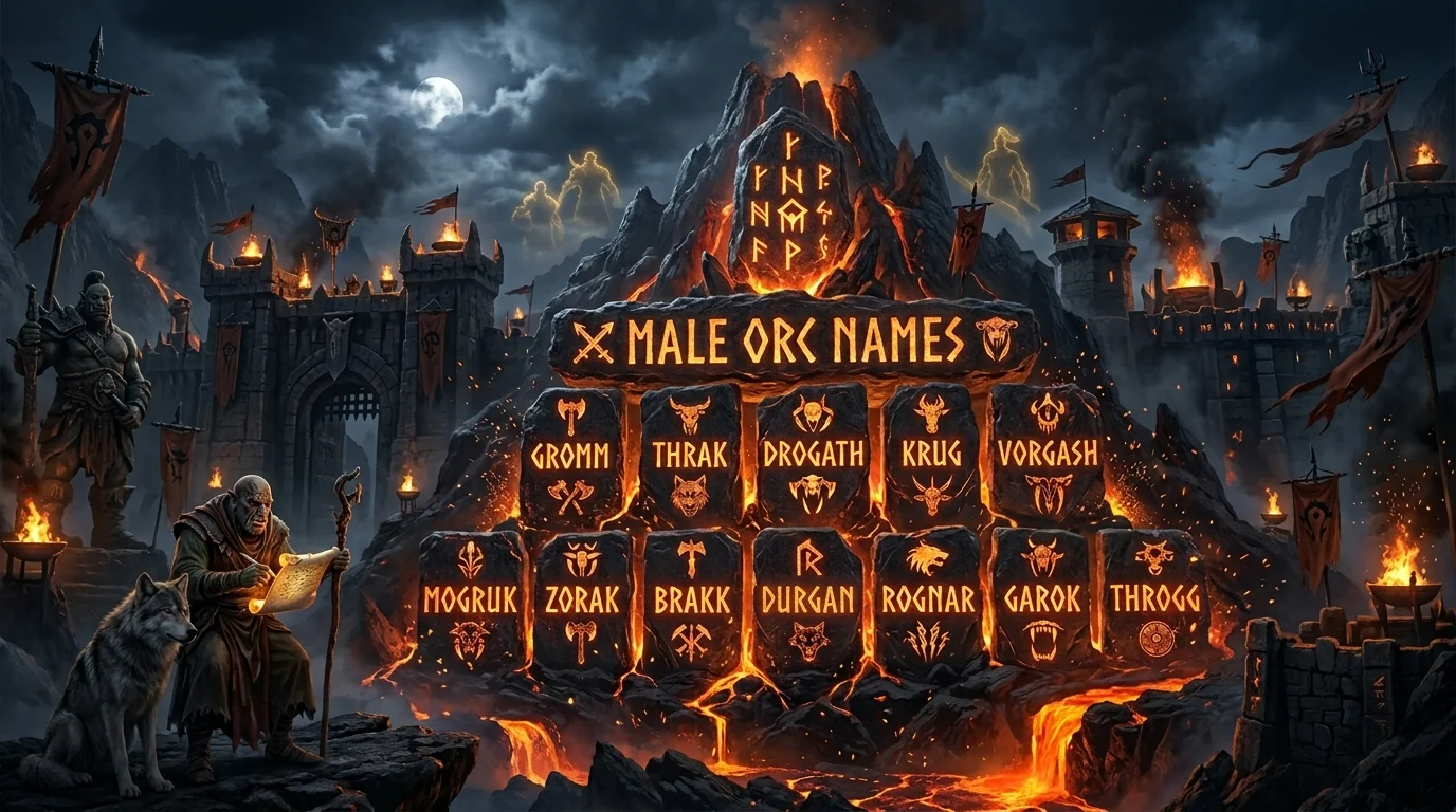 Orc Names Male (With Meanings)