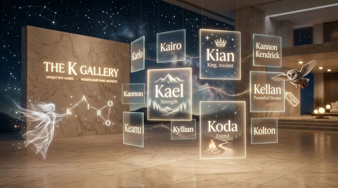 Unique Boy Names That Start With K