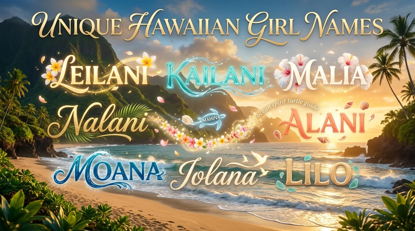 Unique Hawaiian Girl Names