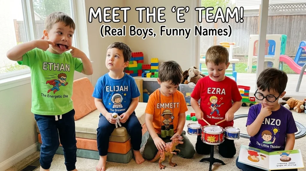Boy Names That Start With E