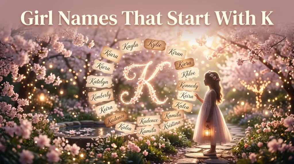 Girl Names That Start With K