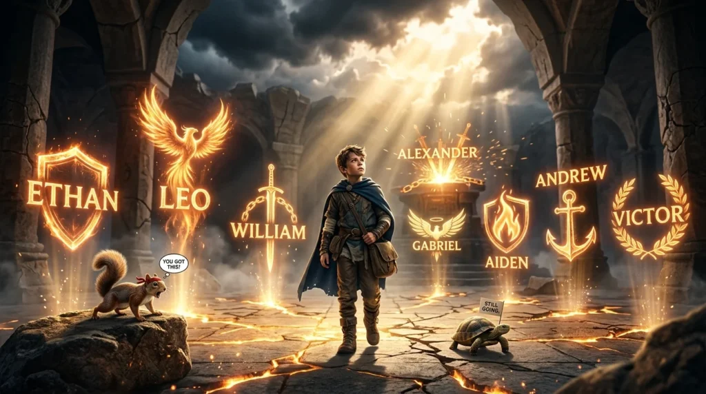 Boy Names That Mean Fighter or Survivor