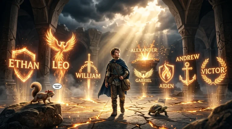 Boy Names That Mean Fighter or Survivor