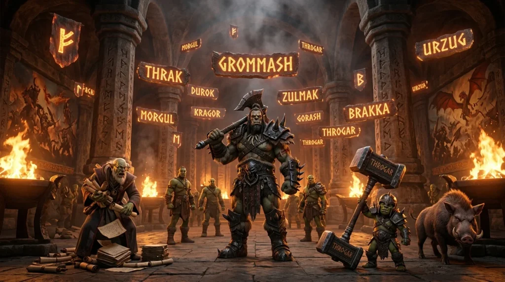 Orc Names