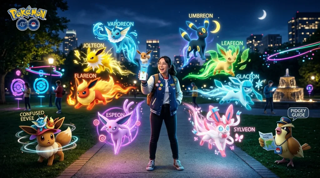 Pokémon GO Eevee Names